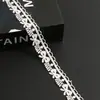 1,6cm Acessórios de Renda Solúveis em Água Feitos à Mão DIY Gola de Roupa Gola Colar Bolsa Design de Renda Tnc683