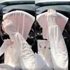 Mangas de Gelo com Proteção Solar para Mulheres, Mangas de Proteção UV de Verão, Mangas Finas de Tamanho Grande para Protetores de Braço para Dirigir ao Ar Livre e Ciclismo, Mangas Largas
