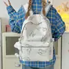 Diseño de Nicho Niña Mariposa Estudiante Bolsa Escolar Pequeña Femenina Estilo Coreano Casual Versátil Mini Mochila Mochila Ligera