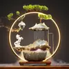 Nuevos Adornos de Agua de la Suerte Zen Chino para Sala de Estar, Oficina, Escritorio, Decoración Creativa para el Hogar, Regalo de Inauguración