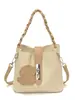Bolsa de Balde Casual Portátil Transfronteiriça para Mulheres, Nova Bolsa de Ombro Moda Tendência 2026, Bolsa Transversal Simples e Única de Nicho