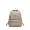 Mochila de nylon com design de nicho coreano e japonês para mulheres, casual e leve, adequada para viagens ao ar livre, mochila para estudantes universitários, mochila pequena para o dia a dia