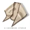 Bufanda Triangular de Cachemir para Otoño e Invierno para Mujer, Protector de Cuello Tejido, Versátil Colorido de Moda, Bufanda Caliente Perforada
