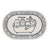 Lavable a máquina inodoro absorbente pareja baño individual puerta mascota cachemir suave alfombrilla antideslizante sin pelusa