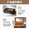 Caja de Colección de Cigarros de Embalaje Hidratante Personalizada de Venta Caliente Transfronteriza Caja de Embalaje Portátil de Almacenamiento Multicapa Caja de Regalo de Alta Gama