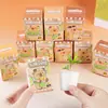 Caixa Surpresa Panda Plantando Vasos de Plantas Infantis Plantas em Vasos Pequenos Plantas de Observação para Jardim de Infância Alunos do Ensino Fundamental Sementes Mini Conjunto
