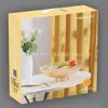 Cesta de Frutas de Cristal Jinhua Dubaite Home Caja de Regalo Actividad Regalo Regalo al por Mayor Plato de Frutas Caja de Dulces