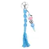 2026 Llavero Colgante de Cuentas de Silicona de Vaca de Dibujos Animados Pulsera Creativa de Dibujos Animados Colgante para Bolso Accesorios Pequeños DIY