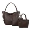 Bolsa de Ombro Elegante com Temperamento Feminina 2026 Nova Cor Sólida Bolsa Tote de Grande Capacidade Textura Elegante Bolsa Pequena para o Dia a Dia