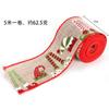 Cinta Navideña de Yute Alambre de Hierro Copia Cinta Navideña Lazo Navideño Decoraciones para Árbol de Navidad Cinta Regalo