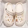 Sandalias de Goma PVC Suave y Gruesas para Viaje, Verano, Simples, Versátiles, Antideslizantes para Exteriores, con Cuña Oculta, Puntera Cerrada, para Mujer