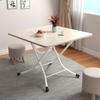 Mesa Plegable para Uso en Casa, Mesa de Comedor para Apartamento Pequeño, Mesa de Comedor para Casa de Alquiler, Mesa Pequeña para Puesto Exterior, Portátil