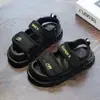 Sandalias para Niños Estilo Nuevo Verano 2025, Zapatos de Punta Cerrada para Niños Mayores, Zapatos para Niñas, Zapatos para Niños Pequeños, Zapatos de Playa Antideslizantes para Niños