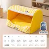 Casa Calentada para Perros para Otoño e Invierno, Casa Cálida Cerrada Tipo Cajón para Perros Medianos y Grandes, Casa para Golden Retriever, Shiba Inu, Casa Grande para Mascotas