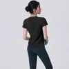 Conjunto Profesional de Ropa Deportiva para Correr y Yoga para Mujer Verano Nuevo Transpirable de Secado Rápido Ropa para Fitness Manga Corta Sensación de Alta Gama