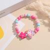 Pulsera de Unicornio de Madera Creativa de Dibujos Animados Linda Pulsera para Niña Bebé Pulsera de Joyería para Estudiantes Decoración de Joyería