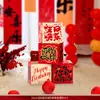 Aniversário de Bebê Caixa de Pilha de Aniversário Decoração Meninos e Meninas Semana de Pegar Arranjo de Cena Adereços Enfeites
