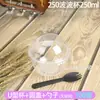 Caja de Embalaje para Taza de Boba de Moda Taza de Boba en Forma de U Taza Desechable para Pastel Transparente Taza para Tarta de Fresa Sundae para Uso Comercial