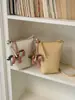 Bolsa Balde Estilo Coreano Shuai Mi Home para Mulheres, Bolsa para Celular, Novo Modelo Verão 2026, Bolsa de Ombro Transversal Fashion e Estilosa