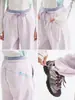 Calça Esportiva Térmica Black Fleet, Amiga da Pele, com Forro de Lã Tricotada, Retenção de Calor, Calça Longa Casual com Design Moderno Color-Blocking e Perna Larga