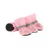 Zapatos Deportivos Elásticos para Mascotas de Cuatro Estaciones para Perros Pequeños, Cubrezapatos de Malla para Verano con Suela Suave, Resistentes al Desgaste, Antideslizantes, Botas de Lluvia Transpirables para Perros
