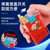 Pacote Completo de Porta-Cigarros Transparentes Visíveis, Pacotes com 20 Cigarros, Estojos Macios e Rígidos, Porta-Cigarros Portáteis Anti-Pressão para Homens, Atacado de Fábrica