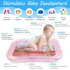 Amazon Almohadilla de Agua para Bebé 25 Seda Ecológica Almohadilla de Agua para Entrenamiento de Gateo Caliente y Frío Certificado CE Almohadilla Inflable Interactiva