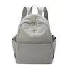 Mochila de Nylon Lavable Modelo Nuevo 2026 para Mujer, Ligera, Gran Capacidad, Mochila Casual de Viaje, Bolsa Escolar para Estudiantes, Diseño Simple