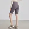 Shorts de Yoga para Mulheres, Novo Estilo de Verão, Cintura Alta, Secagem Rápida, Adequado para Ciclismo, Corrida, Fitness, Pilates, Esportes, Calça de Cinco Pontos, Calça de Yoga