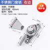 Cerradura de media luna acero inoxidable plástico cerradura para puerta corredera puerta y ventana accesorios cerradura para ventana de aleación de aluminio a la antigua cerradura antirrobo