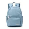 Mochila Nova de Raposa Colorida Grande Capacidade Leve para Estudantes Bolsa Escolar Nylon Repelente à Água Mochila Casual