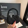 Bolso Bandolera de Cadena Estilo Coreano de Nicho para Mujer Otoño 2026 Nueva Moda Estilo Coreano Color Sólido Bolso de Hombro Simple