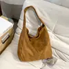 Shuai Mijia 2026 Verão Nova Bolsa Grande Texturizada Estilo Preguiçoso, Bolsa Tote de Grande Capacidade para o Dia a Dia, Bolsa de Ombro Único