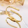 Pulseira de aço inoxidável personalizada de moda irregular transfronteiriça, abertura ajustável, joias de aço titânio cravejadas de diamantes de luxo leve atacado