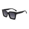 Gafas de sol de moda de montura grande personalizadas superventas transfronterizas, vintage, con remaches de arroz, placa gruesa, modernas, suministro directo de fábrica