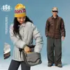 Chamarra de plumas de invierno Shibuya Element Dongli, unisex, corte holgado, plumón de pato blanco, abrigo cálido, Y6291