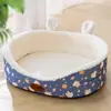 Oferta Especial Cão Feliz Tapete Cama para Pet Espesso Aquecido Casa Fechada para Gato Casa para Cachorro Calor de Inverno Cama para Gato Atacado