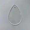 Llavero Acrílico Transparente con Purpurina Disco Guka Plexiglás Hecho a Mano DIY Llavero Guka