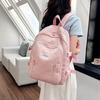Mochila feminina coreana estudante do ensino médio estudante do ensino médio mochila linda menina estudante universitária mochila casual simples de grande capacidade