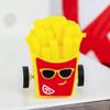 Criativo Huili Comida Brincadeira Mini Carro Hambúrguer Correndo Gashapon Novidade Brinquedo Huili Carro de Bolso Jardim de Infância