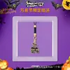 Pingente Caveira de Halloween Transfronteiriço Fantasma de Terror Bolsa de Abóbora Chaveiro de Metal Pingente Evento Pequeno Presente