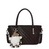 Bolso tejido de alta gama vintage para mujer, nuevo bolso cruzado versátil de moda 2026, bolso de mano para el trabajo, bolso de hombro tipo cubo