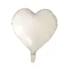 Globos de Aluminio de un Solo Color en Forma de Corazón de 18 Pulgadas para Fiesta, Cumpleaños, Decoración de Habitación de Boda, Artículos de Puesto Callejero en Forma de Corazón Color Oro Rosa