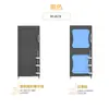 Dormitorio vertical todo incluido cama apartamento juvenil espacio cápsula cama litera personal alta y baja e-sports Hotel litera superior e inferior