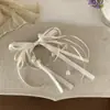 Pinza para el Cabello de Lazo Dulce Estilo Coreano con un Toque de Lujo, Pinza de Pato Exquisita y Elegante para Recogidos, Accesorio para el Cabello de Diseño Único