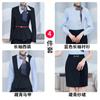 Camisa de Ropa de Trabajo China Mobile 2025 Primavera y Verano Nuevo Traje para Dama traje Chaqueta de Vendedor