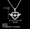 Colar Urso Inteligente Amor Novo Quente Colar Luxo Leve Design Personalizado Versátil Sem Desbotamento Acessórios de Aço Titânio
