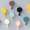 Gancho Creativo Macron para Cocina y Baño, Gancho Adhesivo para Detrás de la Puerta, Sin Rastro, Sin Taladro, Gancho para Llaves para Detrás de la Puerta