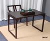 Nueva Mesa de Té de Madera Maciza Estilo Chino Escritorio Integrado de Doble Uso Combinación de Mesa y Sillas de Balcón Mesa de Té Mesa de Té para el Hogar Mesa de Computadora