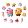 Accesorios de resina de Bob Esponja lindos de venta caliente pegamento para refrigerador con agujero accesorios diy al por mayor pj1104